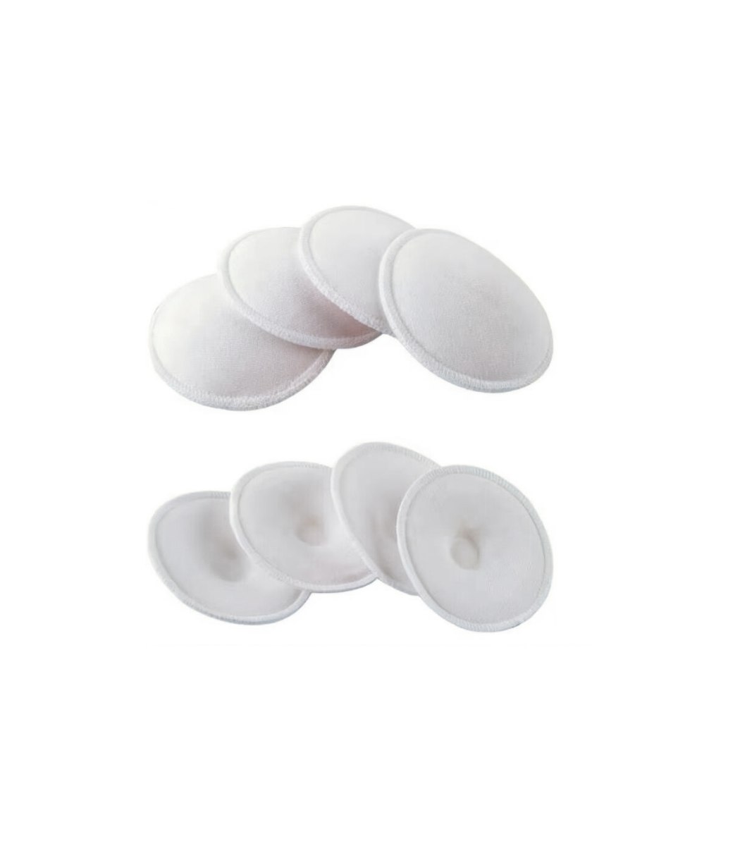 modernmomi Leche Mum reusable cotton nursing pads, soft and breathable breast pads with leak protection and eco-friendly design