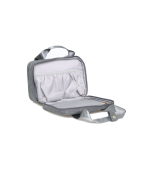 modernmomi, breast pump cooler and travel storage bag in grey by Leche Mum, ideal for on-the-go breastfeeding moms