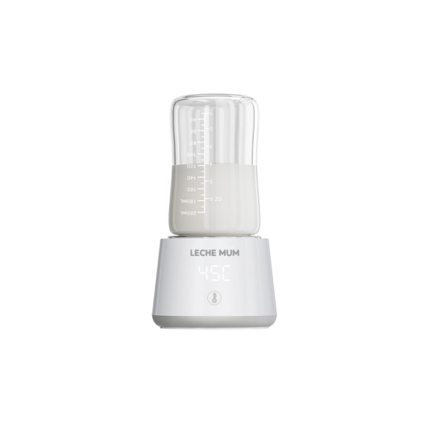 modernmomi Leche Mum portable and cordless baby bottle warmer with USB charging, temperature control and travel-friendly design