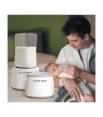 Leche Mum portable bottle warmer ready for baby feeding