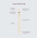 BIBS Pacifier Clip Loop - Sage - Image 4