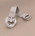 BIBS Pacifier Clip Loop - Ivory - Image 2