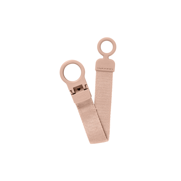 BIBS Pacifier Clip Loop - Blush