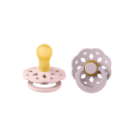 BIBS Boheme 2 Pack - Blossom/Dusky Lilac: Pacifiers / Dummies - Image 2