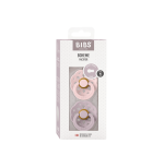 BIBS Boheme 2 Pack - Blossom/Dusky Lilac: Pacifiers / Dummies - Image 3