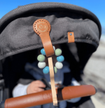 Stella Clip - Charlie Brown (Brown with cream stitching) 2pcs - Image 6