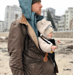 Stella Clip - Charlie Brown (Brown with cream stitching) 2pcs - Image 4