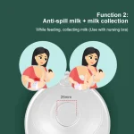 Horigen Wearable Breastmilk Collector – 100ml - Image 4