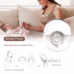 MY-375 Hospital-Grade Wearable Breast Pump- Pink - (Single Unit) - Image 7