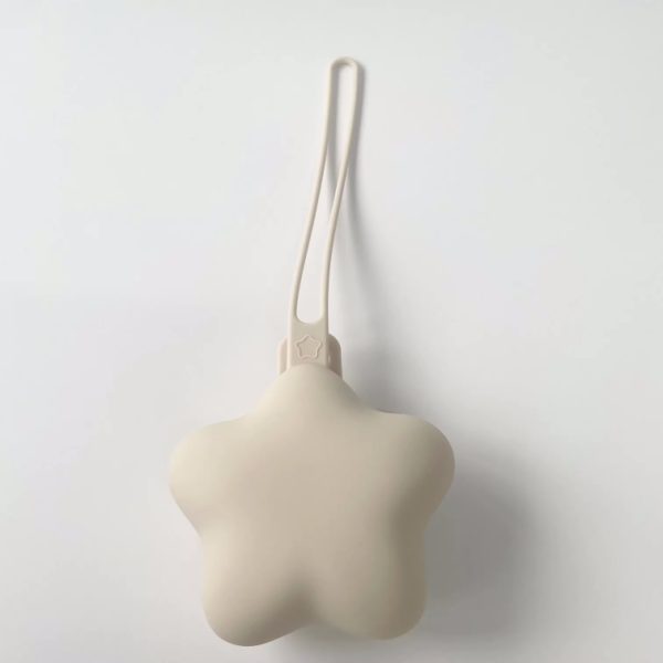 Star Shaped Silicone Dummy Case – Vanilla