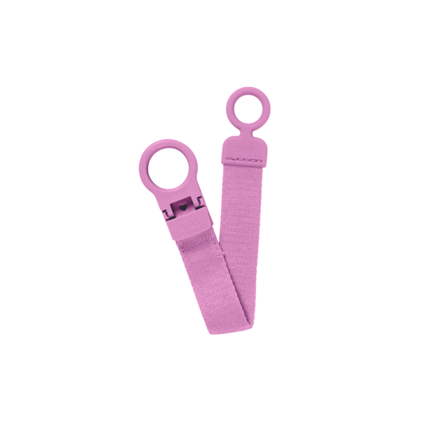 BIBS Pacifier Clip Loop - Bubblegum