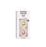 BIBS Boheme 2 Pack - Ivory/Blossom: Pacifiers / Dummies - Image 3