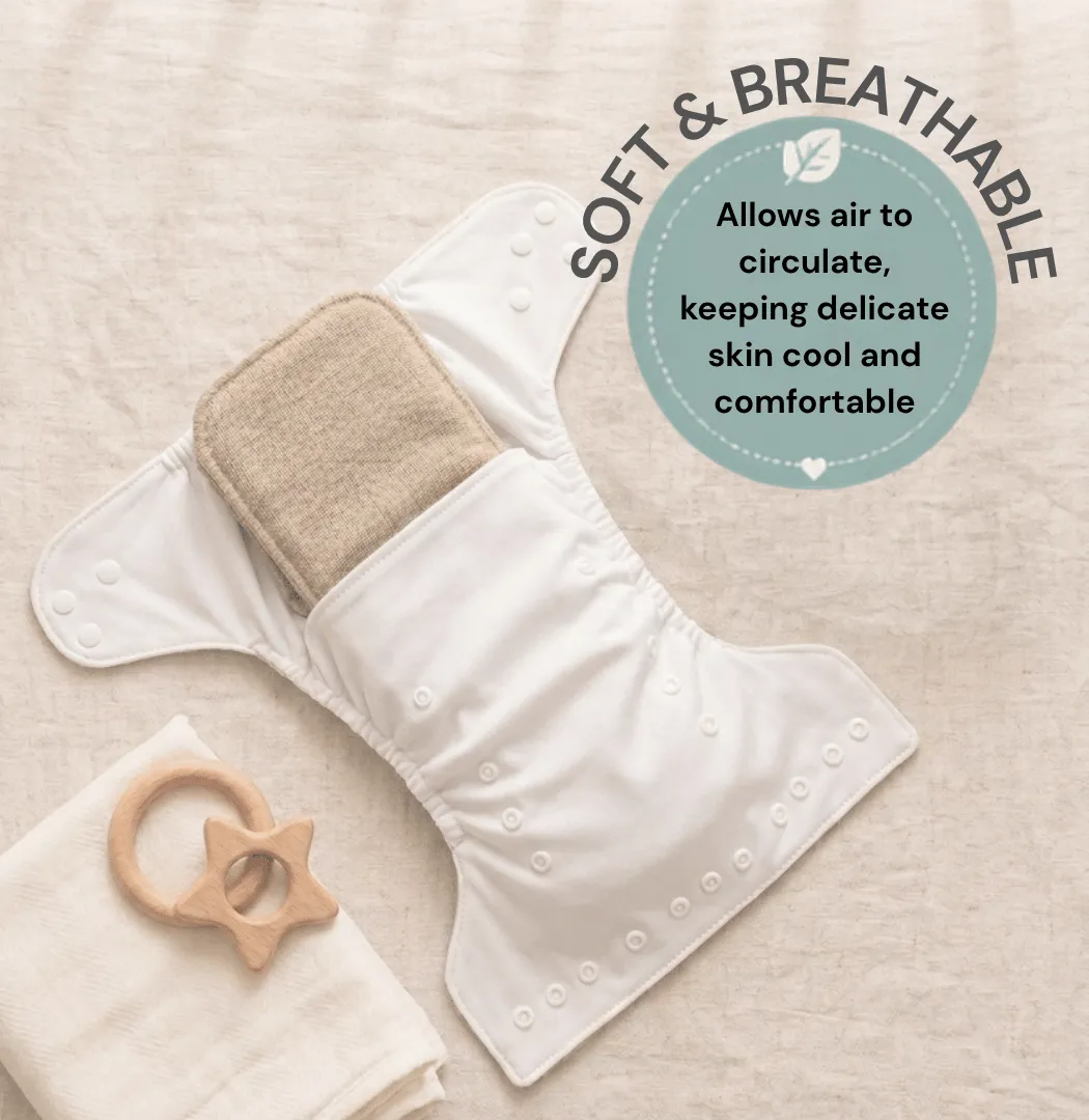 Happy Flute Pocket Cloth Nappy (4-Pack) - Autumn Harvest Collection - Image 5