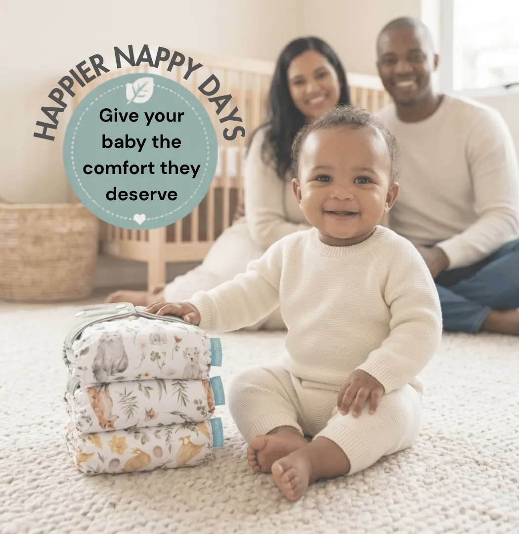 Happy Flute Pocket Cloth Nappy (4-Pack) - Autumn Harvest Collection - Image 13